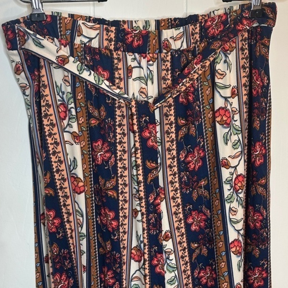 Floral Wide Leg palazzo Pants